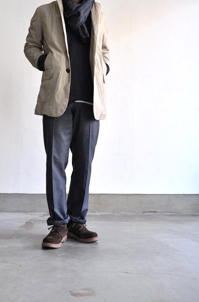 STILL BY HAND/スティルバイハンド 袋縫いハーフコート/French Seam Half Coat