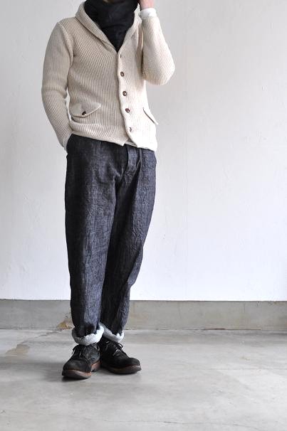 HAVERSACK/ハバーサック カーディガン/Cotton Silk 5G Rib Cardigan