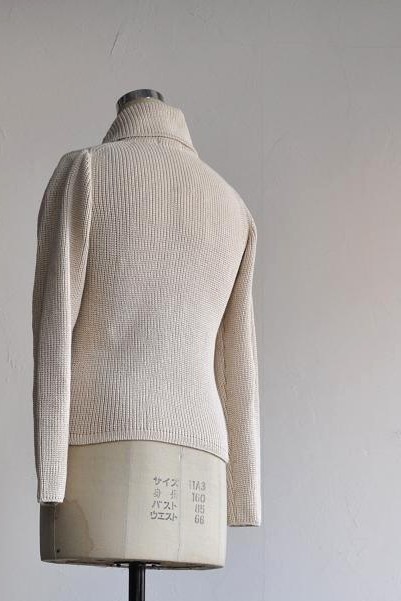 HAVERSACK/ハバーサック カーディガン/Cotton Silk 5G Rib Cardigan