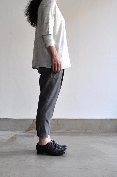 TANG/タング R/リネン天竺 Tシャツ
