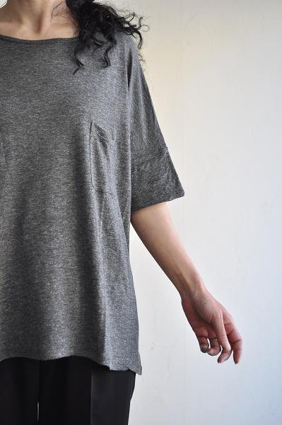TANG/タング R/リネン天竺 Tシャツ