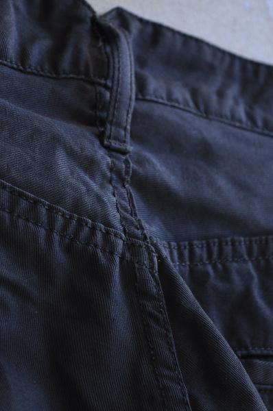 STILL BY HAND/スティルバイハンド コットンリネンカルゼ クロップドサルエルパンツ