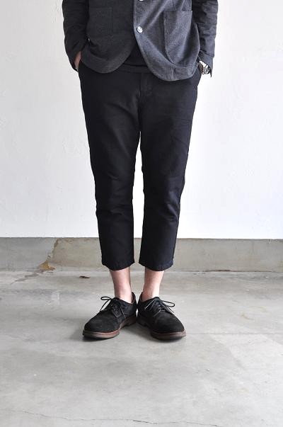 STILL BY HAND/スティルバイハンド コットンリネンカルゼ クロップドサルエルパンツ