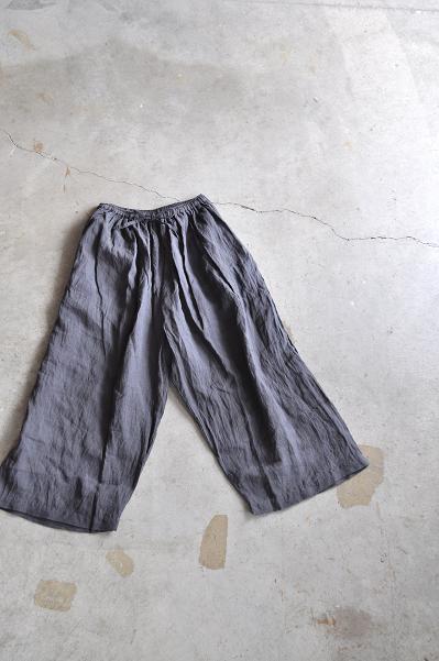 jujudhau/ズーズーダウ ワイドパンツ/WIDE PANTS(LINEN GRAY)