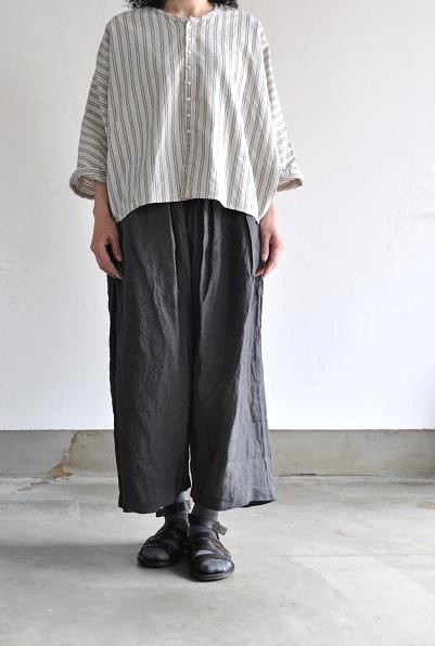 jujudhau/ズーズーダウ ワイドパンツ/WIDE PANTS(LINEN GRAY)