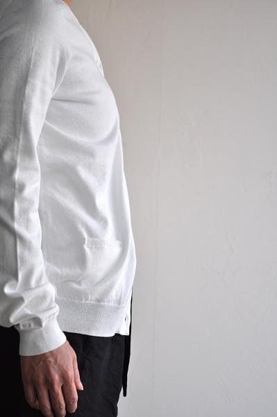 etre Pieds nus/エートル・ピエ・ニュ カーディガン/SUVIN COTTON SWEATER(CREW NECK CARDIGAN)