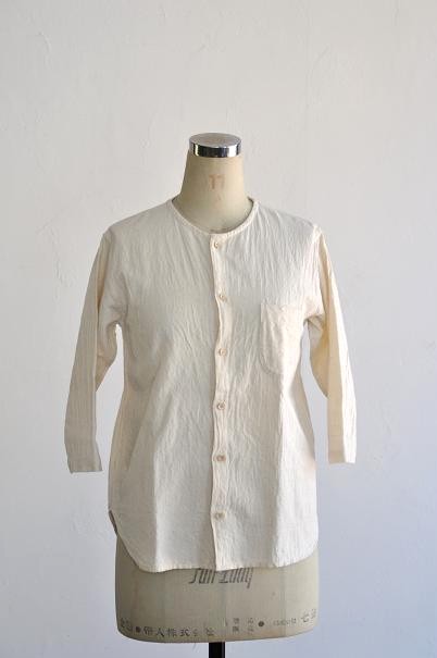 jujudhau/ズーズーダウ シャツ/ROUND NECK SHIRTS