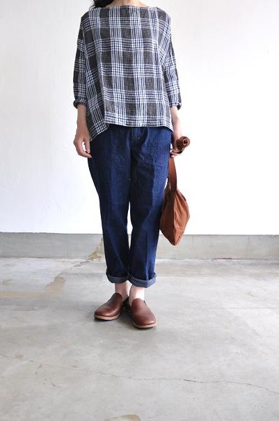 jujudhau/ズーズーダウ BOAT NECK