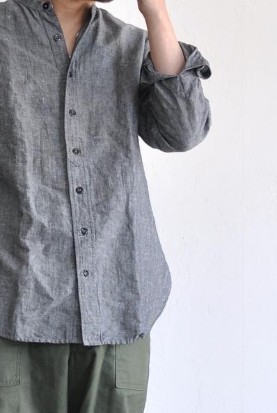 GARMENT REPRODUCTION OF WORKERS/ガーメント リプロダクション オブ ワーカーズ シャツ/GARCONS SHIRT(OPEN) GRAY