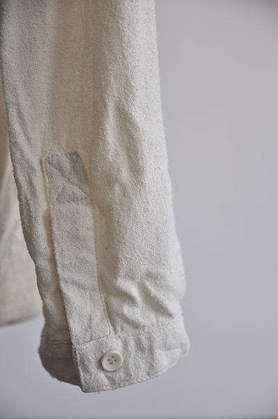 jujudhau/ズーズーダウ シャツ/F.B.HENRY(RAW SILK NATURAL)