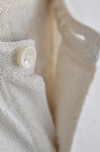 jujudhau/ズーズーダウ シャツ/F.B.HENRY(RAW SILK NATURAL)
