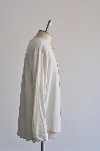 jujudhau/ズーズーダウ シャツ/F.B.HENRY(RAW SILK NATURAL)
