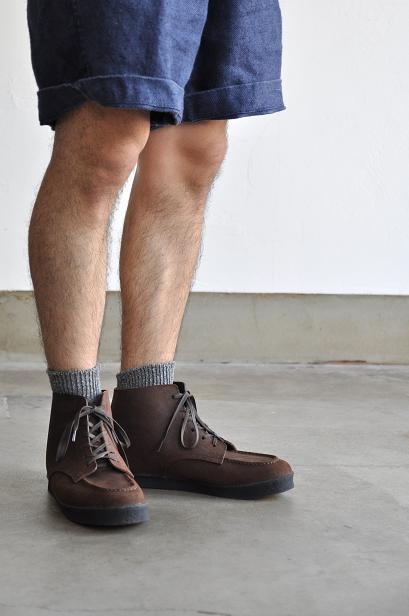 STYLE CRAFT/スタイルクラフト 靴 シューズ SIX HOLE SHOES(OIL SUEDE /D.BROWN)