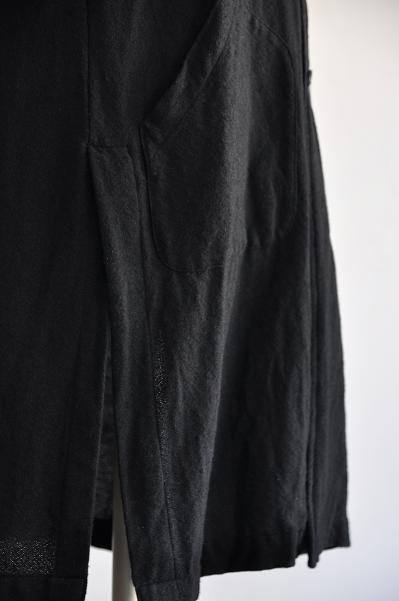 jujudhau/ズーズーダウ WORK COAT W/C BLACK