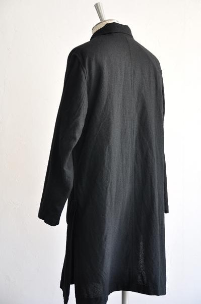 jujudhau/ズーズーダウ WORK COAT W/C BLACK