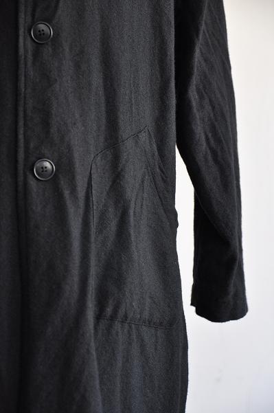 jujudhau/ズーズーダウ WORK COAT W/C BLACK