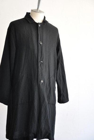 jujudhau/ズーズーダウ WORK COAT W/C BLACK