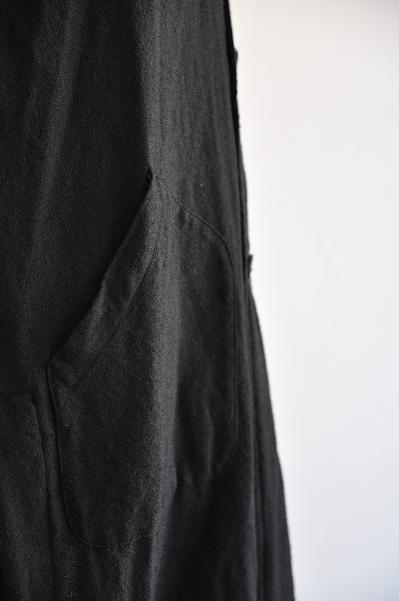 jujudhau/ズーズーダウ WORK COAT W/C BLACK