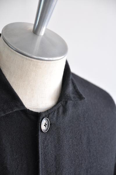 jujudhau/ズーズーダウ WORK COAT W/C BLACK