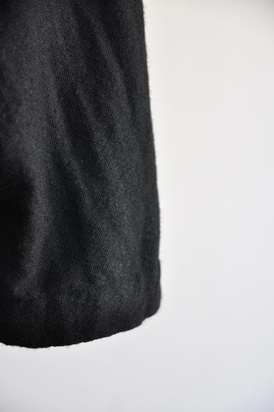 jujudhau/ズーズーダウ WORK COAT W/C BLACK