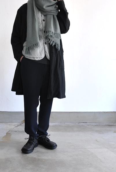 jujudhau/ズーズーダウ WORK COAT W/C BLACK