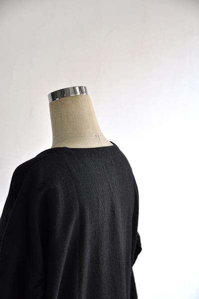 jujudhau/ズーズーダウ V-NECK DRESS(W/C BLACK)