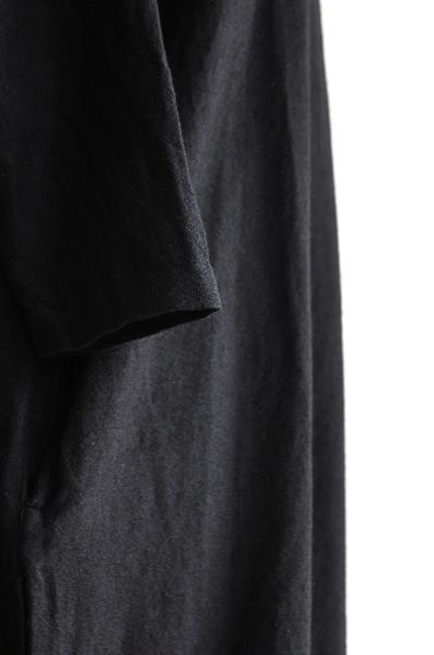 jujudhau/ズーズーダウ V-NECK DRESS(W/C BLACK)
